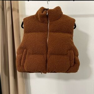 HYFVE Tan Sherpa Vest